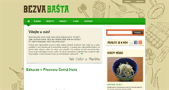 Desktop Screenshot of bezvabasta.cz