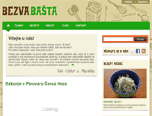Tablet Screenshot of bezvabasta.cz